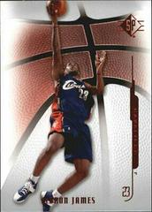 LeBron James [Retail] #58 Basketball Cards 2008 SP Authentic Prices