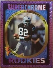 James Jett #36 Football Cards 1993 Wild Card Superchrome Rookies Prices