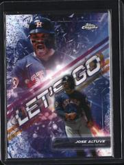 Jose Altuve #LG-52 Baseball Cards 2023 Topps Chrome Let's Go Prices