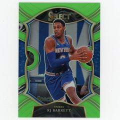 RJ Barrett [Neon Green Prizm] #40 Basketball Cards 2020 Panini Select Prices