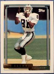 Tim Brown #612 Football Cards 1992 Topps Gold Prices