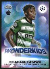 Issahaku Fatawu #W-12 Soccer Cards 2022 Topps Chrome UEFA Club Competitions Wonderkids Prices