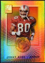 Jerry Rice [Autograph] #PT-1 Football Cards 2000 Panini Donruss Elite Passing the Torch Prices