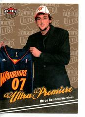 Marco Belinelli Platinum Medallion #205 Basketball Cards 2007 Ultra Prices