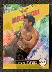 Lyoto Machida The Dragon [Gold Refractor] #AKA-3 Ufc Cards 2024 Topps Chrome UFC AKA Prices
