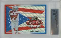 Chris Olave [Red White Blue Wave] #SP-CO1 Football Cards 2022 Leaf Metal Draft State Pride Prices