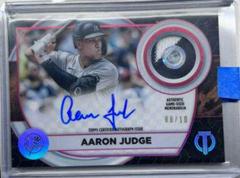 Aaron Judge [Red] #AP-AJ Baseball Cards 2022 Topps Tribute Autograph Patches Prices