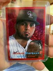 German Marquez [Red Hot Foil] #3 Baseball Cards 2021 Topps Archives Prices