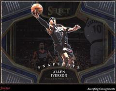 Allen Iverson #19 Basketball Cards 2022 Panini Select Snapshots Prices