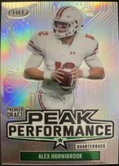 Alex Hornibrook [Silver] #PK-AH Football Cards 2020 Sage Hit Peak Performance Prices