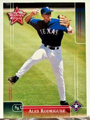 Alex Rodriguez [Rangers Longevity] Baseball Cards 2002 Leaf Rookies & Stars Prices