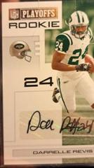 Darrelle Revis [Signature Gold] #140 Football Cards 2007 Playoffs NFL Prices