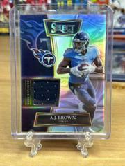 A. J. Brown #SS-AJB Football Cards 2021 Panini Select Swatches Prices