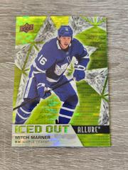 Mitch Marner [Green Rainbow] Hockey Cards 2021 Upper Deck Allure Iced Out Prices