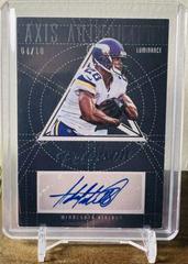 Adrian Peterson #AX-AP Football Cards 2023 Panini Luminance Axis Autographs Prices