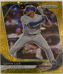 Gavin Lux [Gold Prizm] #198 Baseball Cards 2020 Panini Prizm Prices