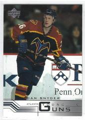 Dan Snyder Hockey Cards 2001 Upper Deck Prices