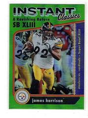 James Harrison [Green] #IC-7 Football Cards 2022 Panini Classics Instant Prices