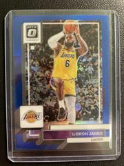 LeBron James [Blue] #116 Basketball Cards 2022 Panini Donruss Optic Prices