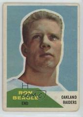 Ron Beagle Football Cards 1960 Fleer Prices