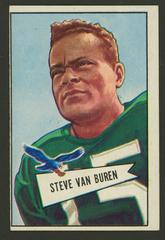 Steve Van Buren #45 Football Cards 1952 Bowman Large Prices