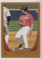 Chipper Jones [Orange] Baseball Cards 2011 Bowman Prices