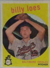 Billy Loes [No Trade Statement] #336 Baseball Cards 1959 Topps Prices