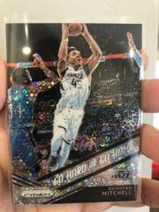 Donovan Mitchell [Fast Break] Basketball Cards 2018 Panini Prizm Go Hard or Go Home Prices