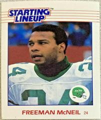 Freeman McNeil Football Cards 1988 Kenner Starting Lineup Prices