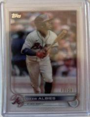 Ozzie Albies [Clear] #401 Baseball Cards 2022 Topps Prices