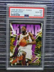 Shawn Kemp [Z Cling] #83 Basketball Cards 1996 Skybox Z Force Prices