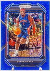 Ben Wallace [Blue Sparkle] #277 Basketball Cards 2022 Panini Prizm Prices