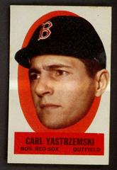 Carl Yastrzemski [Instruction Back] Baseball Cards 1963 Topps Peel Offs Prices