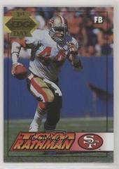 Tom Rathman [Gold] #182 Football Cards 1994 Collector's Edge Prices