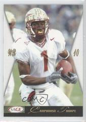 Craphonso Thorpe Football Cards 2005 Sage Prices
