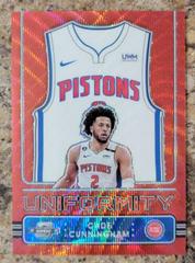 Cade Cunningham [Red Wave] #11 Basketball Cards 2022 Panini Contenders Optic Uniformity Prices