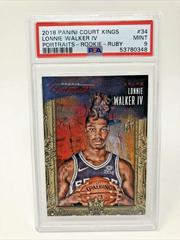 Lonnie Walker IV [Rookie Ruby] #34 Basketball Cards 2018 Panini Court Kings Portraits Prices
