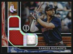 Xander Bogaerts #TTR-XB Baseball Cards 2022 Topps Tribute Triple Relics Prices