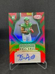 Breece Hall [Red] #RCS-BH Football Cards 2022 Panini Certified Rookie Roll Call Signatures Prices