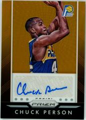 Chuck Person Orange Prizm Basketball Cards 2015 Panini Prizm Autographs Prices