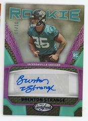 Brenton Strange [Purple] #RS-13 Football Cards 2023 Panini Certified Rookie Signatures Prices