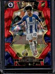 Kaoru Mitoma [Red Ice] Soccer Cards 2022 Panini Select Premier League Prices