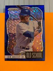 Ken Griffey Jr. [Blue Prizm] #OS-2 Baseball Cards 2021 Panini Prizm Old School Prices