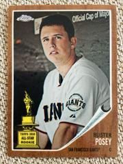 Buster Posey #C126 Baseball Cards 2011 Topps Heritage Chrome Prices