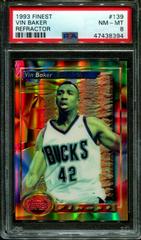 Vin Baker [Refractor] Basketball Cards 1993 Finest Prices