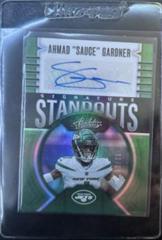 Ahmad 'Sauce' Gardner [Green] #SS-2 Football Cards 2023 Panini Absolute Signature Standouts Prices