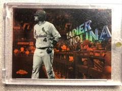 Yadier Molina [Orange] Baseball Cards 2016 Topps Chrome Perspectives Prices