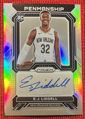 E. J. Liddell [Silver] #RP-EJN Basketball Cards 2022 Panini Prizm Rookie Penmanship Autographs Prices