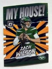 Zach Wilson #MH-2 Football Cards 2021 Panini Donruss Optic My House Prices