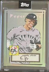 Aaron Judge [Seafoam] #A-9 Baseball Cards 2022 Topps X Naturel 1952 Encased Art Prices